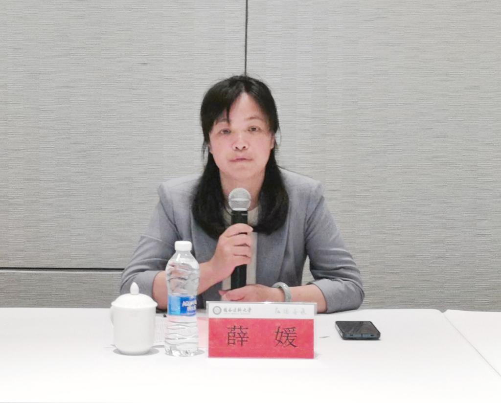 桂林市雁山区副区长薛媛致辞